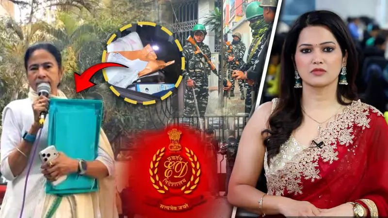 ED Raids I-PAC Office in Kolkata Ahead of Bengal Polls, Mamata Cries Foul