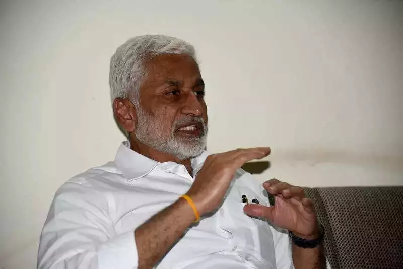 ED Summons Former MP V Vijay Sai Reddy in Andhra Liquor Scam Probe