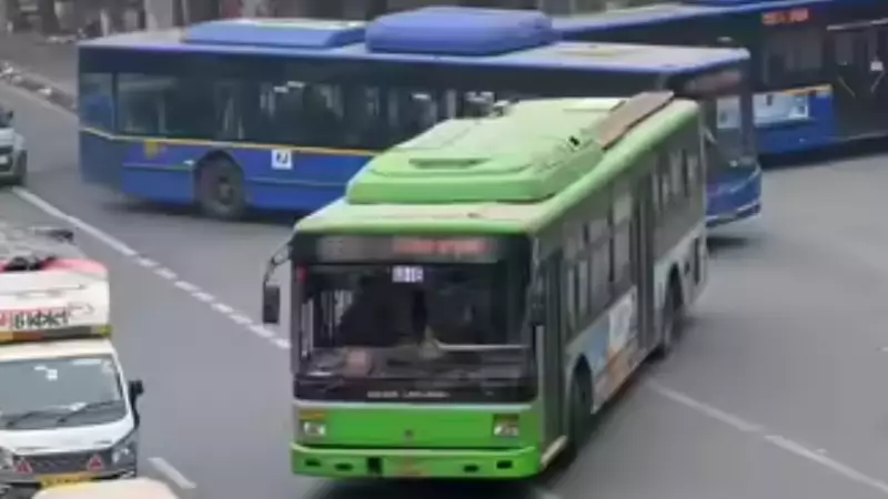 Electric Buses Become Delhi's Transport Backbone, Covering 88% of CNG Bus Distance