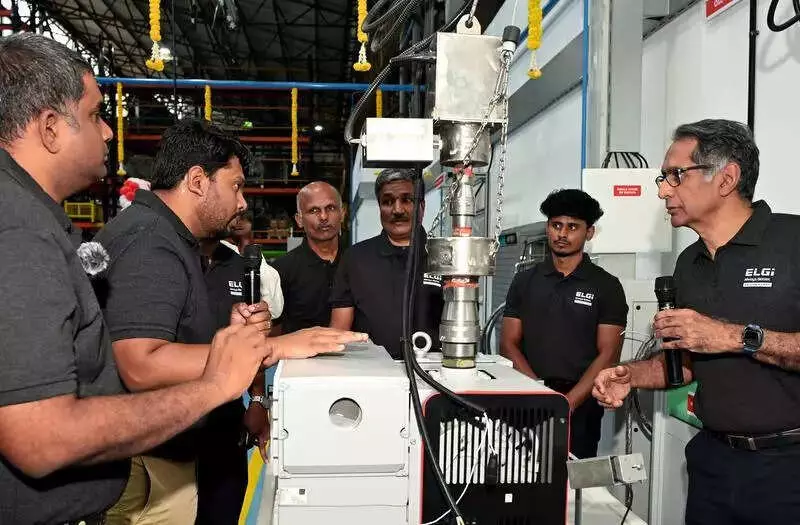 ELGi Launches Vacuum Pump Line in Coimbatore, Eyes Global $20B Market