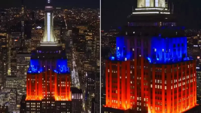 Empire State Building's Patriots Tribute Sparks Fury Among New York Football Fans