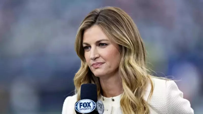 Erin Andrews' Viral Faux Fur Coat Steals NFL Wild Card Spotlight