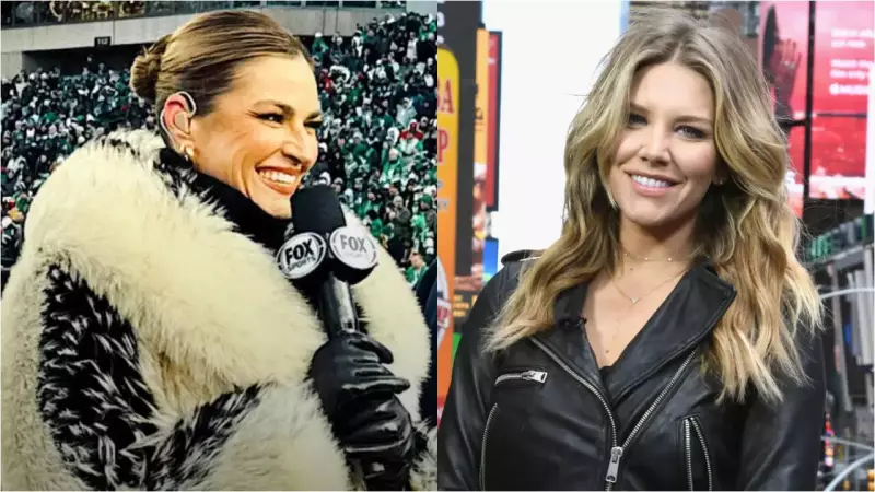 Erin Andrews' Viral Fur Coat Steals Spotlight from Eagles-49ers Playoff Game