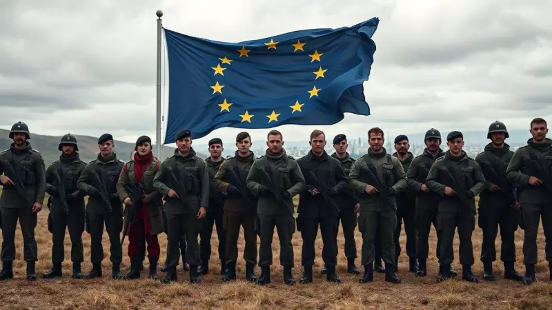EU Defence Chief Proposes 100,000-Strong Joint Force to Replace US Troops in Europe