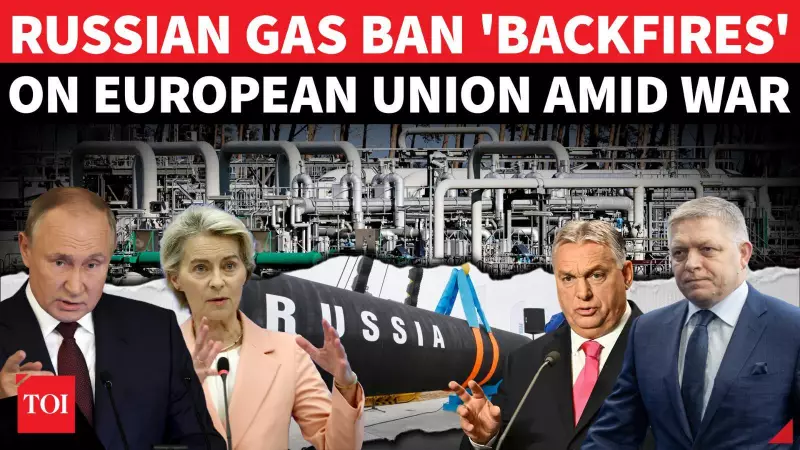 EU Faces Internal Legal Battle Over Russian Gas Ban; Hungary & Slovakia Threaten Lawsuit