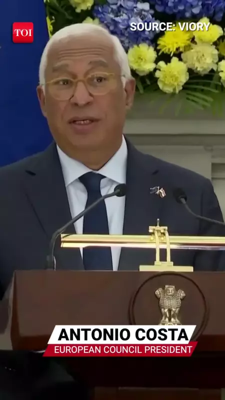 European Council President António Costa Reveals Goan Heritage After India-EU Trade Deal