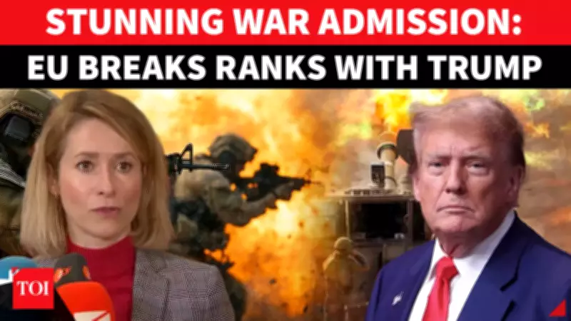 EU's Kaja Kallas Admits US Hasn't Backed Ukraine For A Year, Risks Trump's Wrath