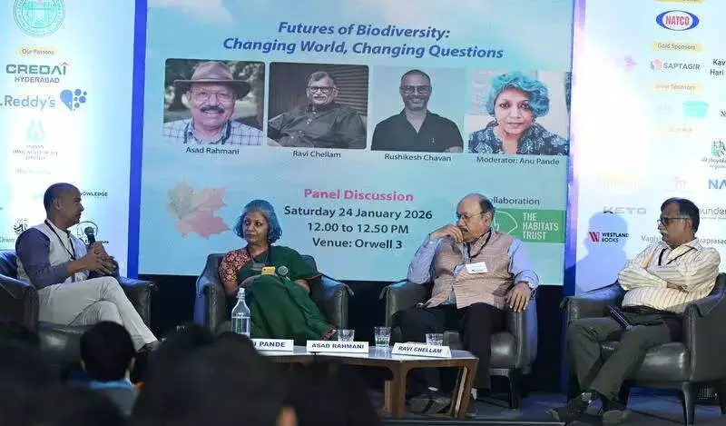 Experts at Hyderabad Lit Fest Warn: India's Conservation Focus Too Narrow Amid Habitat Crisis