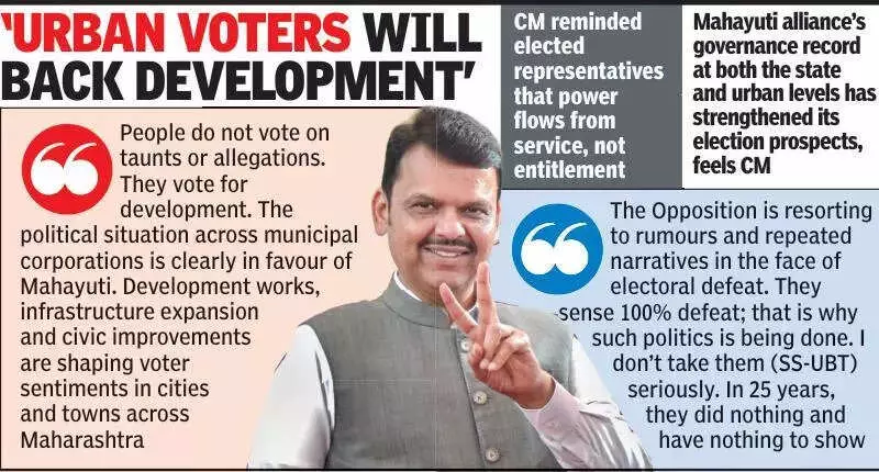 Fadnavis Predicts Mahayuti Victory in 27 of 29 Maharashtra Municipal Corporations