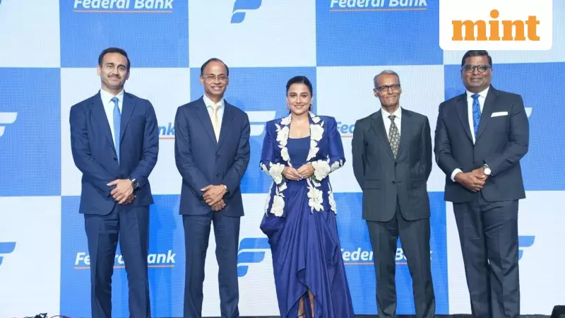 Federal Bank Unveils 'The Fortuna Wave' Brand Refresh with Vidya Balan in Mumbai