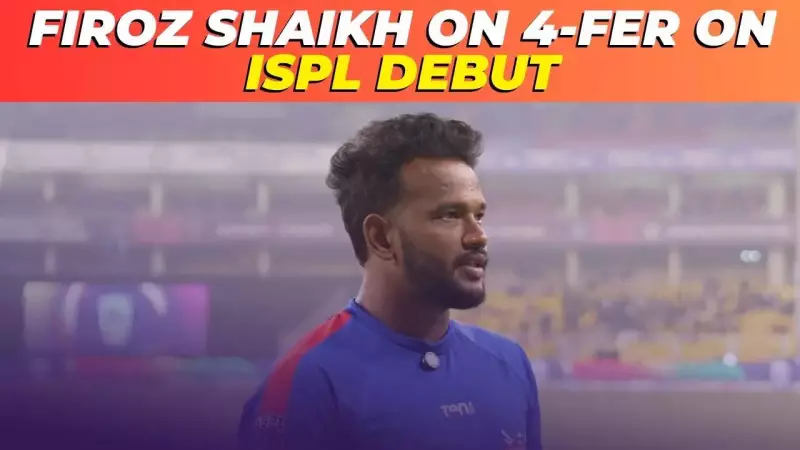 Firoz Shaikh's Dream ISPL Debut: 4-Wicket Haul Powers Delhi Superheros