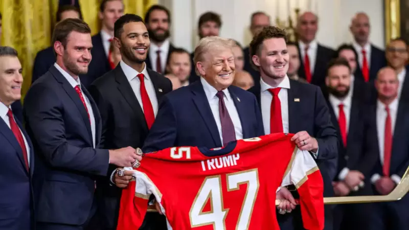 Florida Panthers Honored at White House for Back-to-Back Stanley Cup Wins