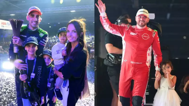 Formula E Drivers Share Heartwarming Podium Moments with Their Children
