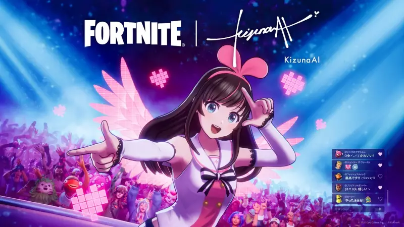 Fortnite Makes History in 2026 with First VTuber Collab: Kizuna AI Joins