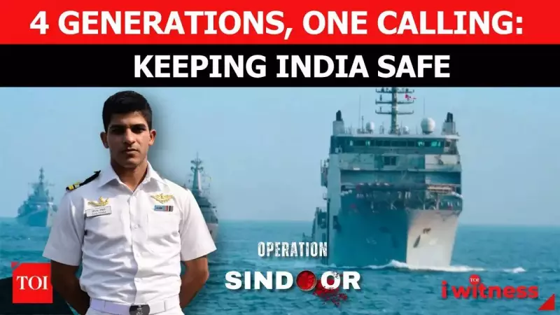 Four Generations of Service: A Lieutenant's Naval Legacy in the Indian Navy