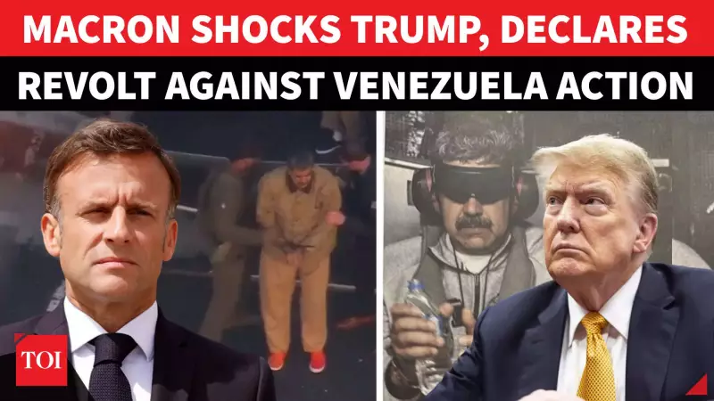 France Criticises US Over Venezuela Action, Warns Against 'Force-Driven' World Order