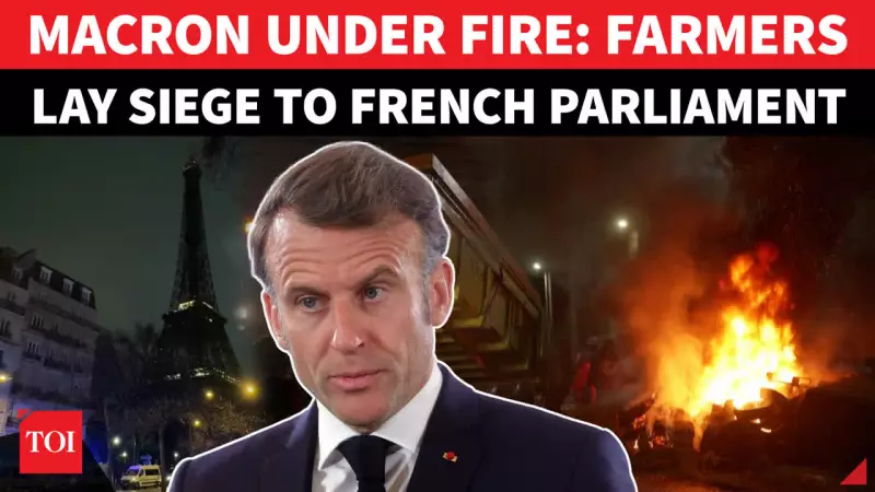 French Farmers Storm Paris, Defy Macron Over EU-Mercosur Trade Deal