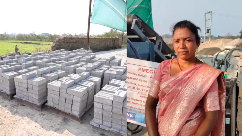 From Discarded Paper to Entrepreneur: Tribal Woman's Fly-Ash Brick Success in Chhattisgarh