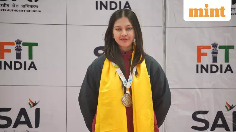 Gauri Rai Wins Gold at Khelo India Winter Games, Credits Luck and Family Support