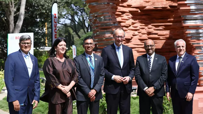 German Chancellor Friedrich Merz Tours Bosch India Campus in Bengaluru