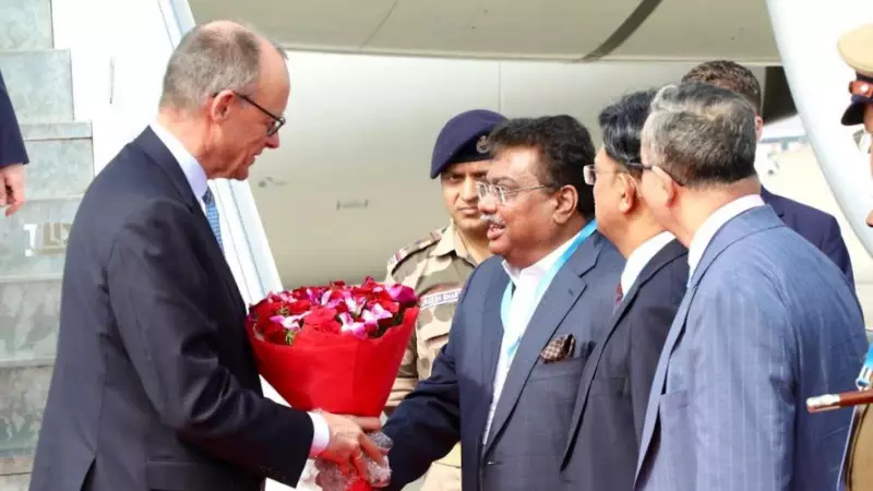 German Chancellor Friedrich Merz Visits Bengaluru to Boost Tech and Business Ties