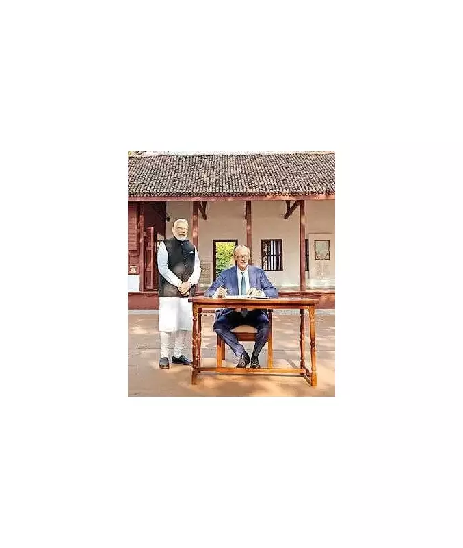 German Chancellor Merz Visits Sabarmati Ashram with PM Modi, Hails Gandhi's Legacy