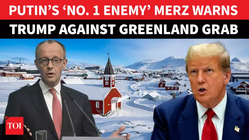 Germany's Merz Warns Europe Will Counter Trump's Greenland Tariff Threats