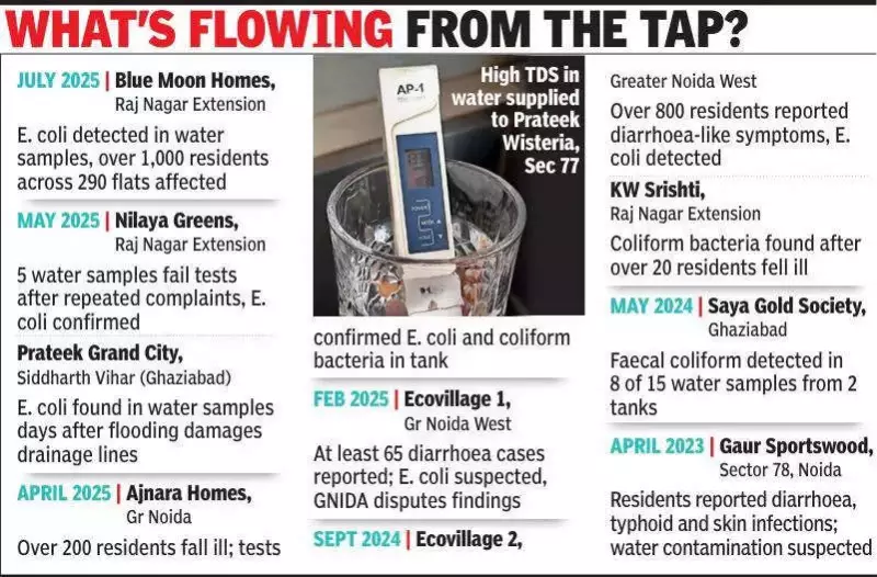 Ghaziabad, Noida Water Crisis: 27% Samples Fail Safety Tests in 2025
