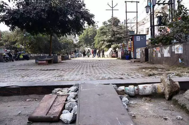 Ghaziabad's Rs 4 Crore Pedestrian Zone Faces Demolition for Parking After 7 Years