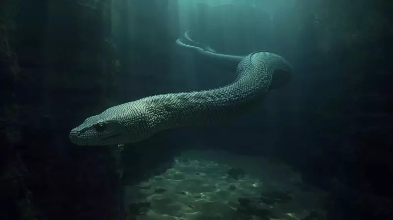Giant 12-Meter Sea Snake Ruled Ancient African Waters 56 Million Years Ago