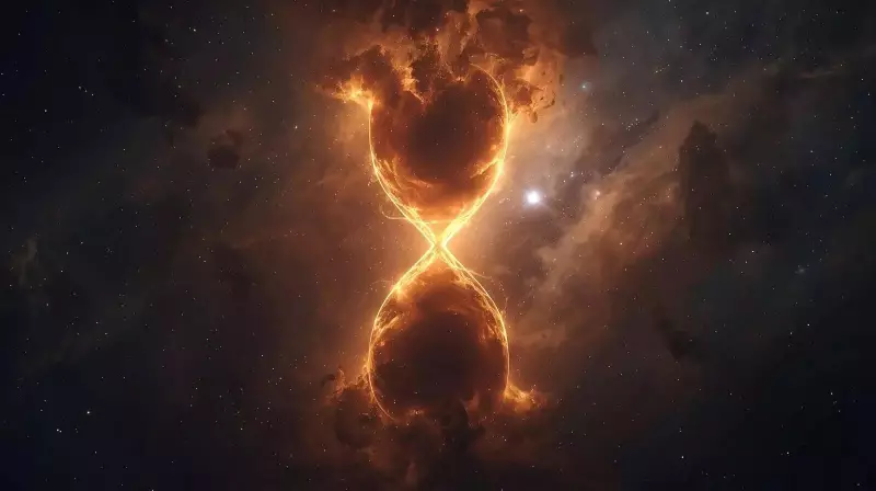 Giant Cosmic Hourglass Found Near Galaxy ESO 130 G012, Stretching 160,000 Light-Years