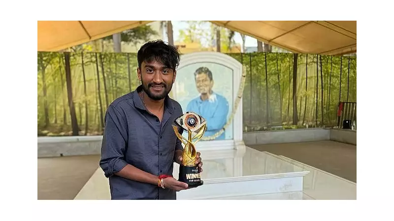 Gilli Nata Dedicates Bigg Boss Trophy to Puneeth Rajkumar in Heartfelt Gesture