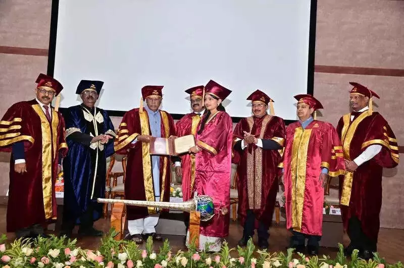 GM University's First Convocation: ISRO Scientist Annadurai Addresses 318 Graduates