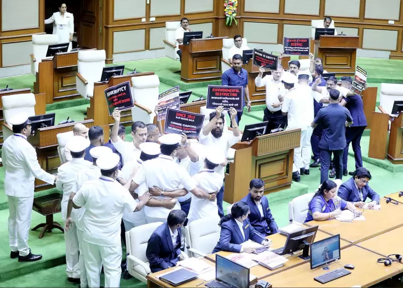 Goa Opposition Disrupts Assembly, Demands Justice for Birch Fire Victims