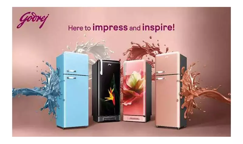 Godrej Launches Fluid Curved Door Refrigerators with Advanced Tech Features