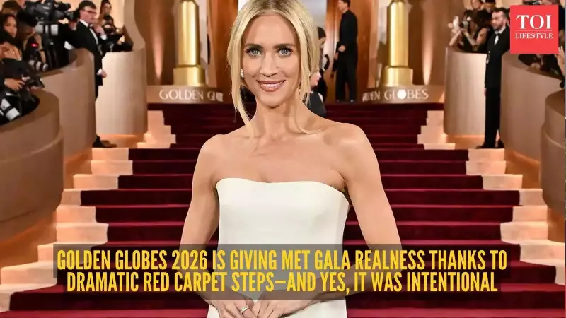 Golden Globes 2026 Gets a Met Gala Makeover: 500-Ft Outdoor Carpet & Staircase Drama