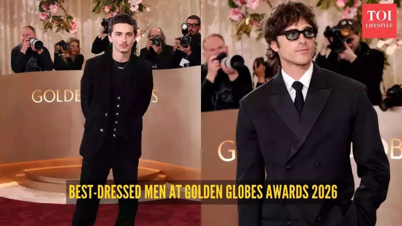 Golden Globes 2026: Men Redefine Red Carpet Fashion with Bold Tailoring