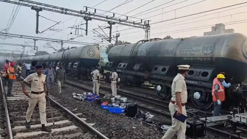 Goods Train Derails Near Kavali Station in Andhra Pradesh, Disrupts Rail Traffic