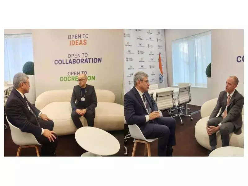 Google DeepMind CEO Meets Ashwini Vaishnaw in Davos, Eyes AI Collaboration