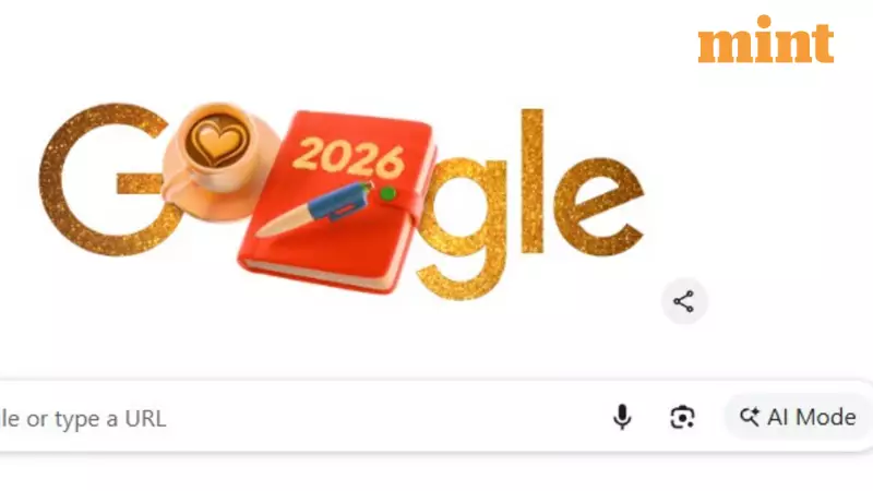 Google's 2026 New Year Doodle: A Notebook for Fresh Beginnings
