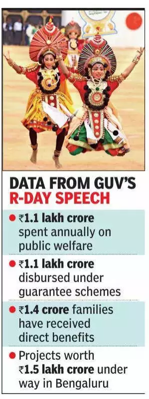 Governor Gehlot Urges Responsible Voting, Highlights Karnataka's Development Focus on Republic Day