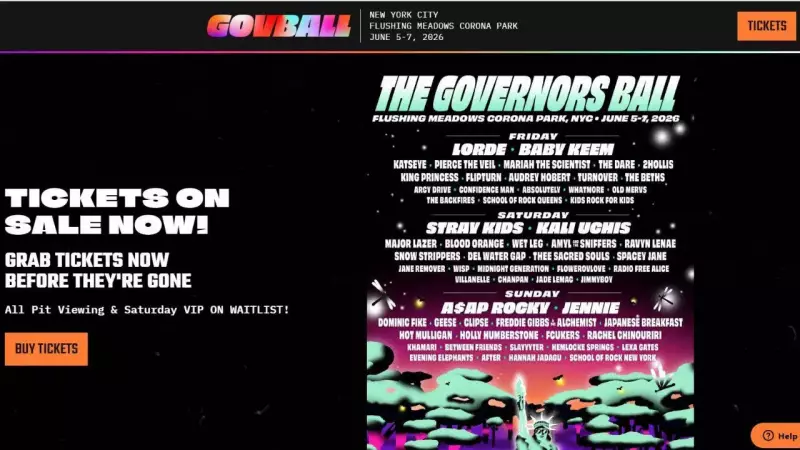 Governor's Ball 2026: Lorde, Stray Kids, A$AP Rocky Headline NYC Festival