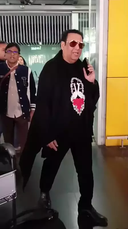 Govinda Spotted at Kolkata Airport on January 5, 2026