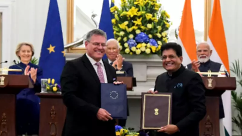 Goyal Defends India-EU FTA, Counters Congress Criticism as 'Sour Grapes'