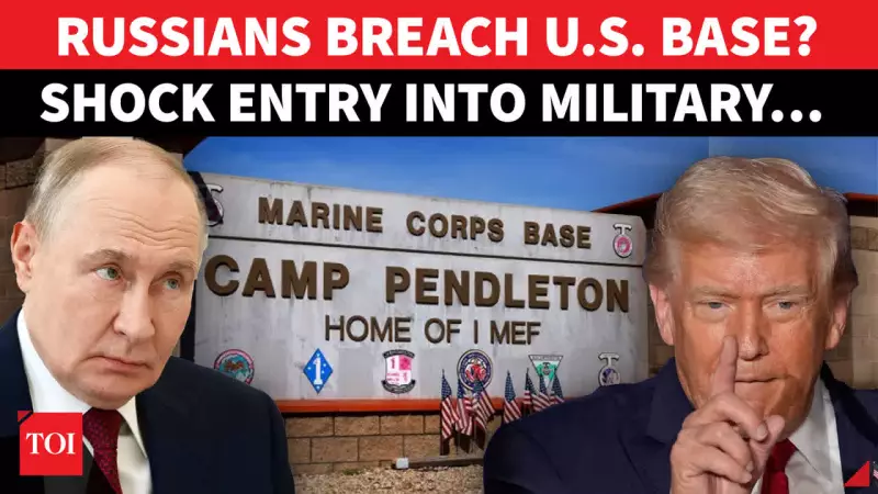 GPS Mishap Leads to Russian Tourists' Detention at Strategic U.S. Marine Base