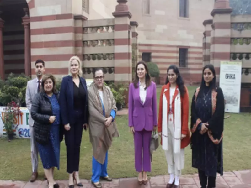 Greek Tourism Minister Visits NGMA for Ghika Exhibition, Stresses Cultural Ties with India