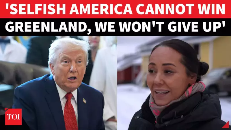 Greenland Leader Mocks Trump's 'Flawed Math' in Arctic Takeover Push