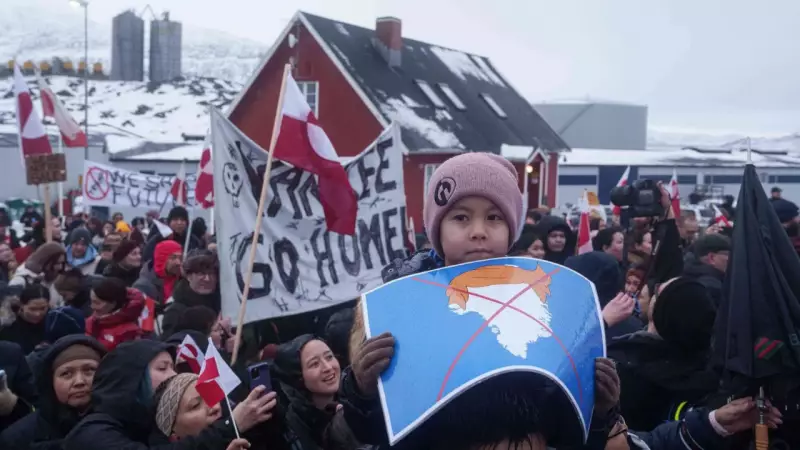 Greenlanders Stage Massive Protests Against Trump's Takeover Push