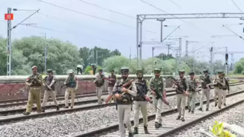 GRP Constable Injured in Accidental Firearm Discharge at Kathua Railway Station