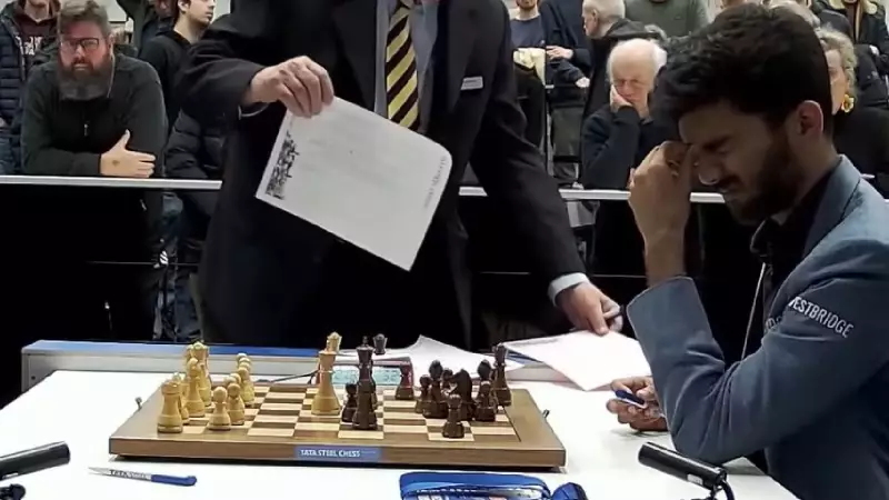 Gukesh's Crushing Defeat to Abdusattorov at Tata Steel Chess Tournament